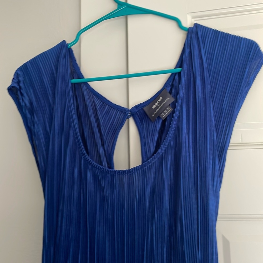 Maeve by Anthropologie Royal Blue Jumpsuit, Lined